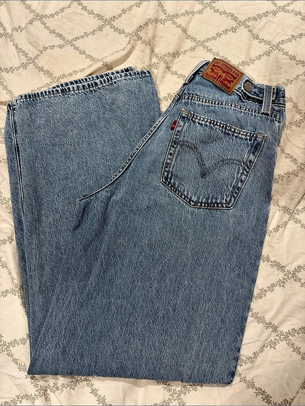 Levi's Cinch Baggy Jeans Blue Waist 26